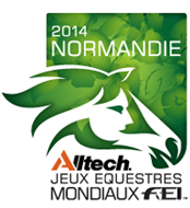 logo jeux equestres mondiaux normandie 2014